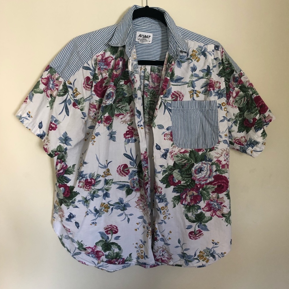 Vintage Oversize Floral T